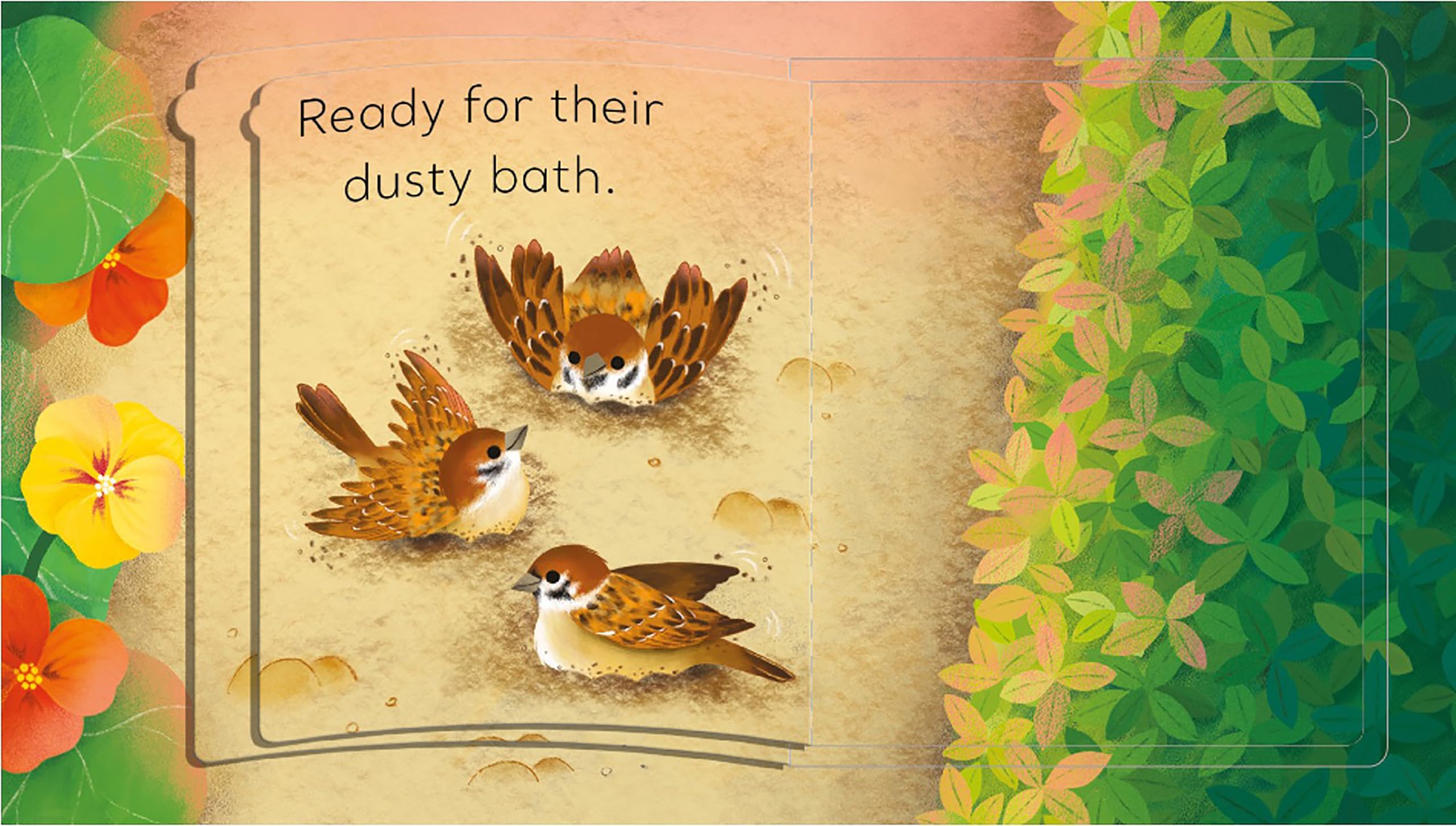 In the Garden: A Magic Flaps Book (Board Book)