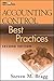 Accounting Control Best Practices by Steven M. Bragg (2009-03-30)
