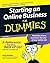 Starting an Online Business For Dummies by Greg Holden (2007-04-16)