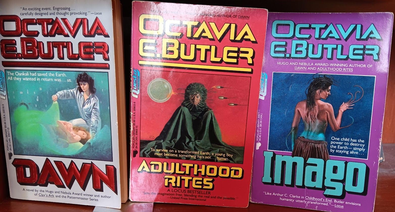 Xenogenesis Trilogy: Dawn; Adulthood Rites; Imago