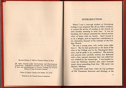 PRAYERS FOR BOYS REVISED EDITION 1966 (Hardcover)