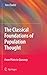 The Classical Foundations of Population Thought: From Plato to Quesnay by Yves Charbit (2010-09-16)