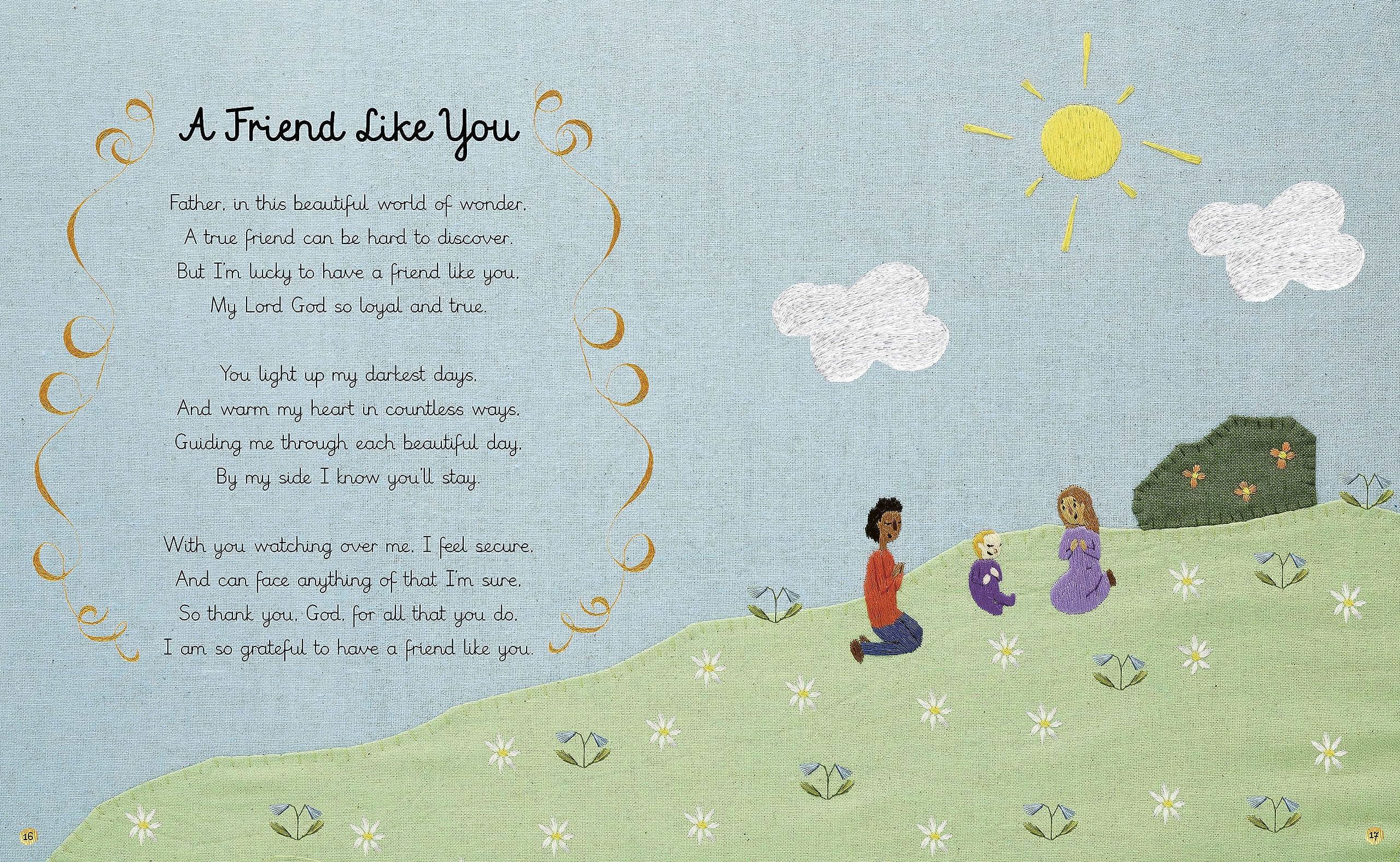 Pray With Your Baby Every Day: 30 prayers to read aloud (Stitched Storytime)