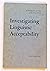 Investigating Linguistic Acceptability by Randolph Quirk