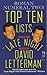 Roman Numeral Two! : Top Ten Lists From "Late Night With David Letterman"