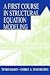 First Course in Structural Equation Modeling (00) by Raykov, Tenko - Marcoulides, George A [Paperback (2000)]