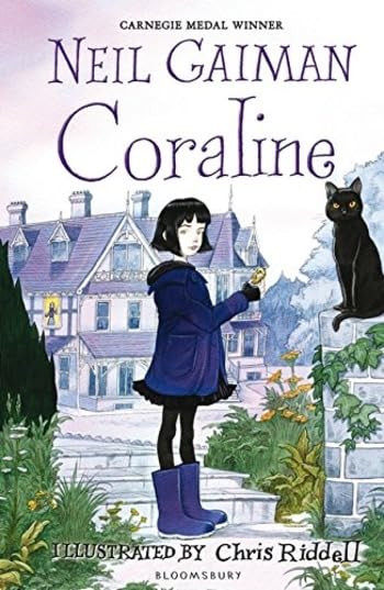 Bestseller_coraline neil gaiman (Paperback) coraline neil gaiman book