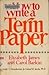 How to Write a Term Paper