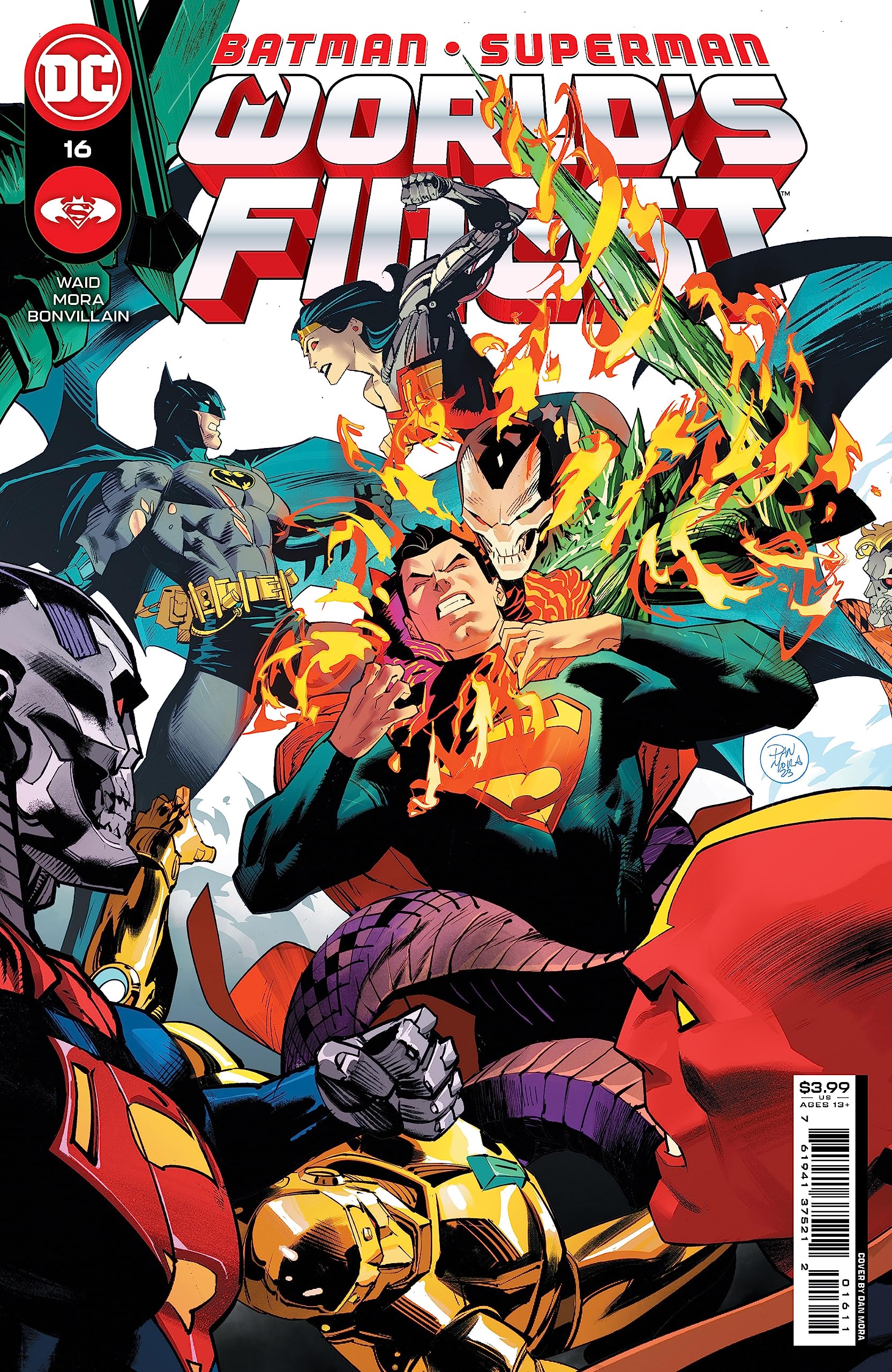 BATMAN SUPERMAN WORLDS FINEST #16 CVR A DAN MORA (Comic)