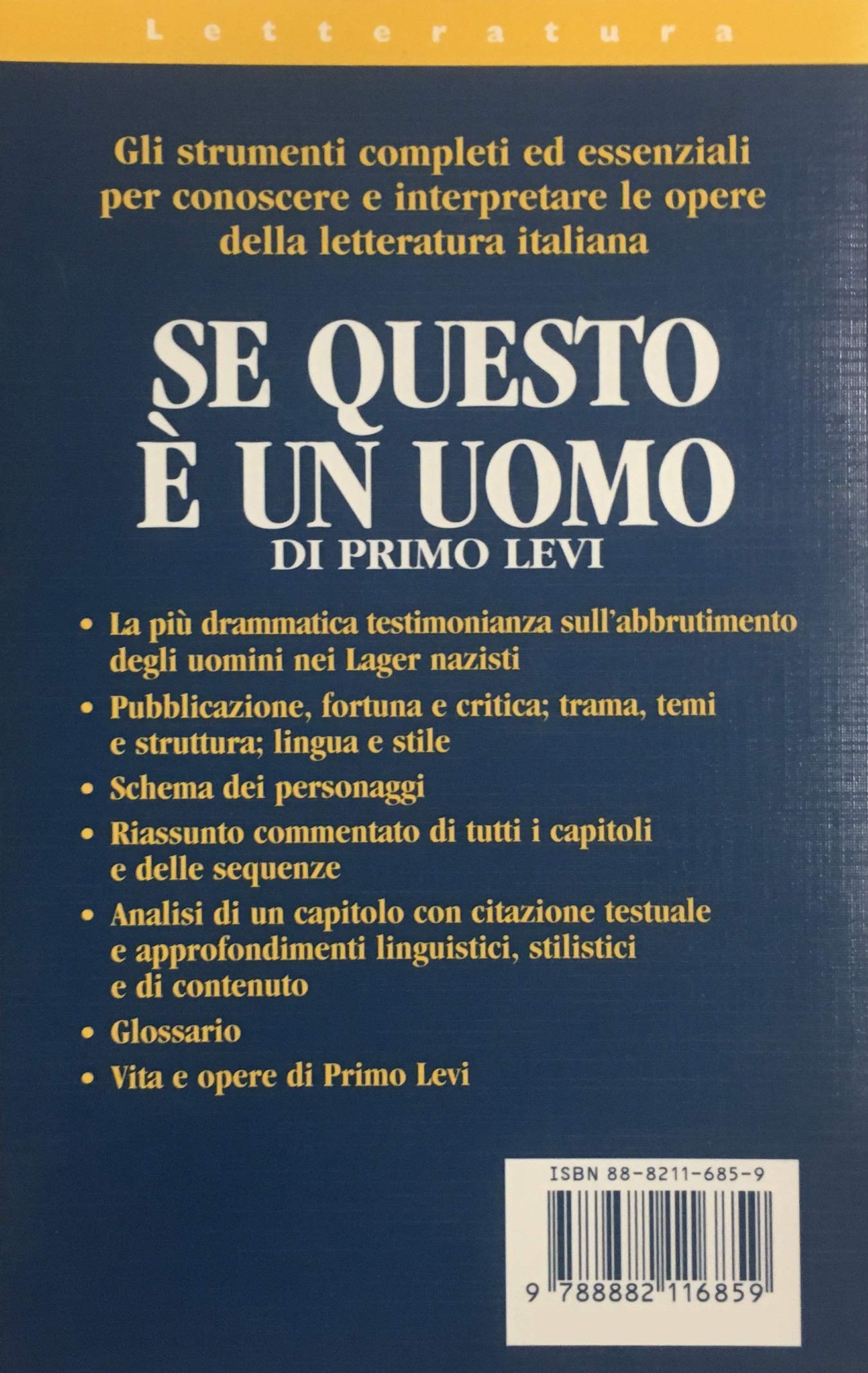 Se Questo È Un Uomo Di Primo Levi: [Introduzione All'opera, Riassunto E Analisi, Approfondimenti, Vita E Opere Dell'autore] (Paperback)