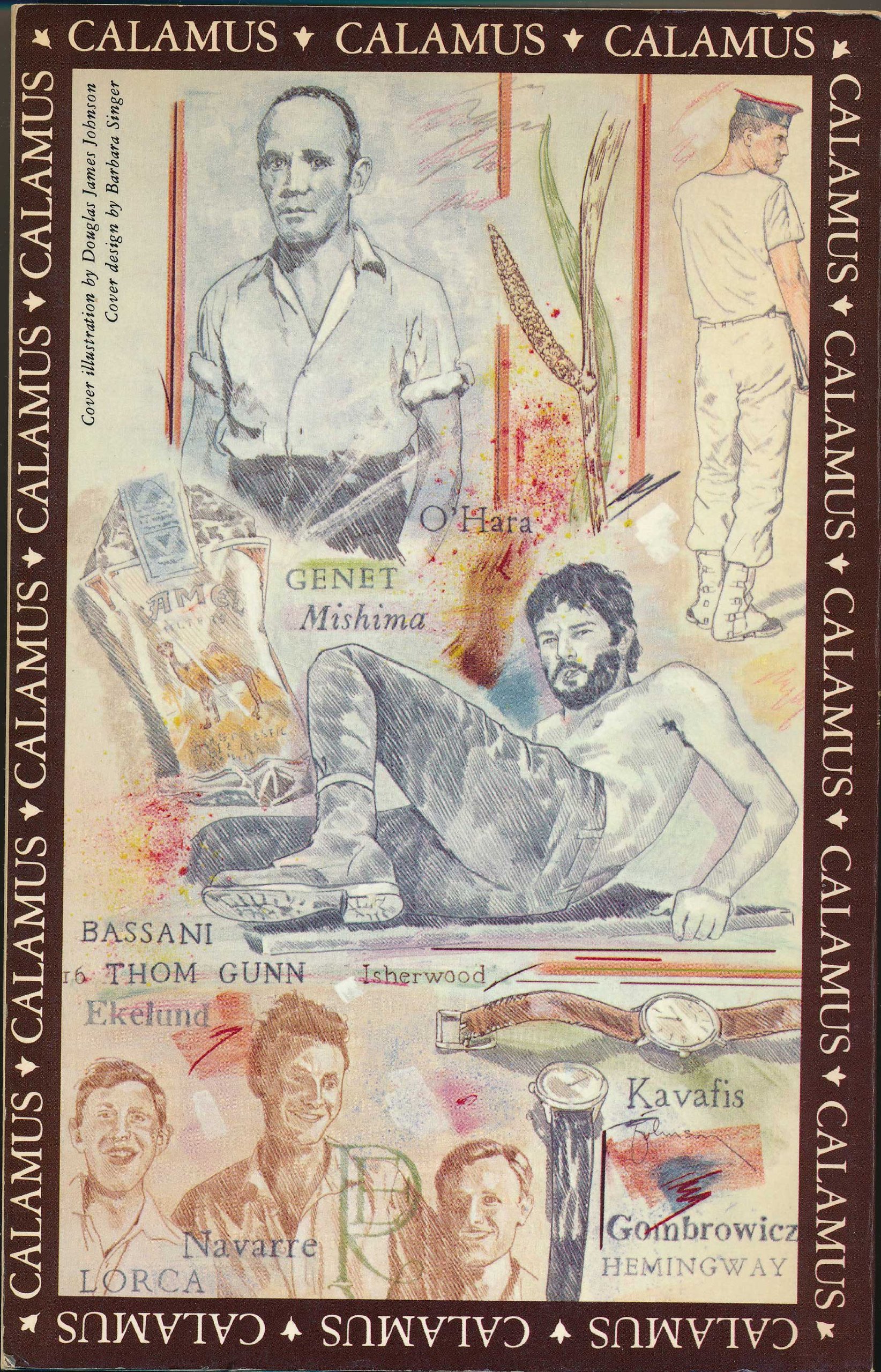 Calamus: Male Homosexuality in Twentieth-Century Literature : An International Anthology (Hardcover)
