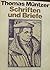 Schriften und Briefe (Gütersloher Taschenbücher  by Thomas Müntzer