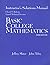 Basic College Mathematics, 3rd Edition, INSTRUCTOR'S SOLUTION... by Cheryl Roberts