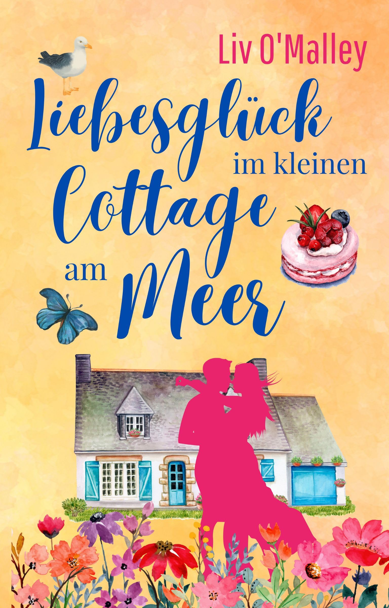 Liebesglück im kleinen Cottage am Meer: Cornwall-Liebesroman mit Happy End! (Herzverliebt) (German Edition)