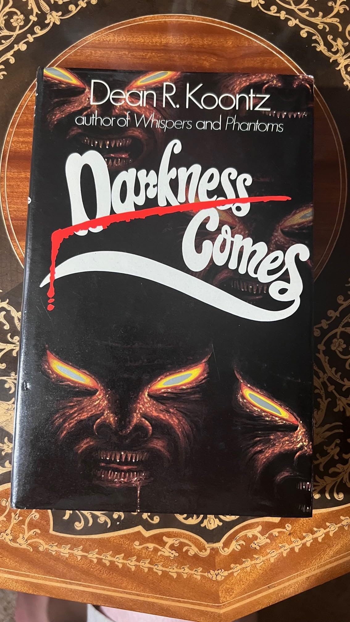 Rare Dean R Koontz / DARKNESS COMES Signed 1st Edition 1984 [Hardcover] Koontz, Dean R (Hardcover)