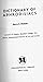 RARE 1961 DICTIONARY OF APH...
