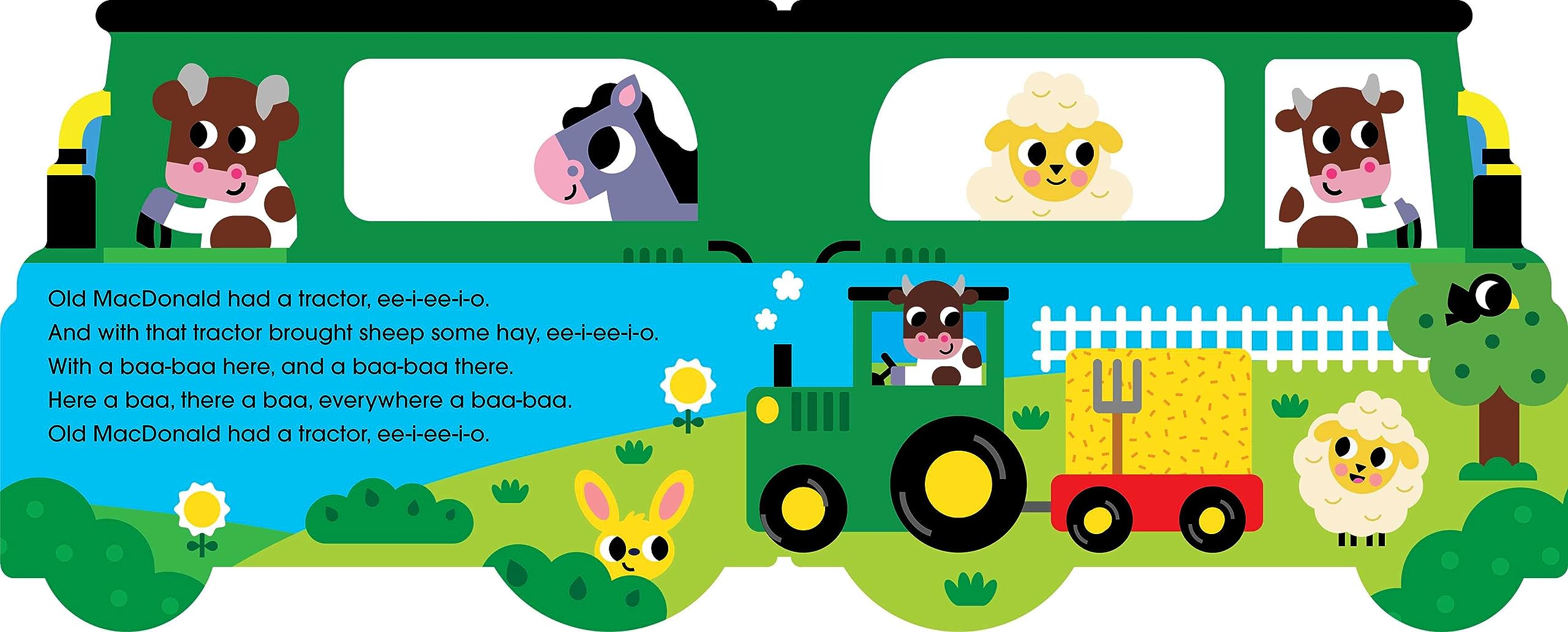 Old MacDonald had a Farm: Shaped Board Book (Mini Me)