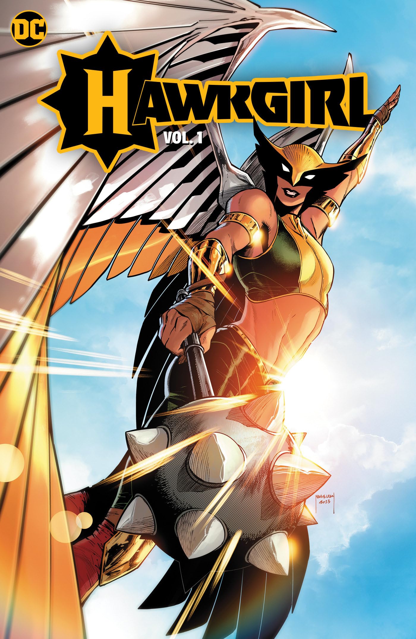 Portada de Hawkgirl: Once Upon a Galaxy, de Jadzia Axelrod