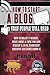 How to Start a Blog that People Will Read: How to create a website, write about a topic you love, develop a loyal readership, and make six figures doing it. (THE MAKE MONEY FROM HOME LIONS CLUB) by Mike Omar (2013-04-24)