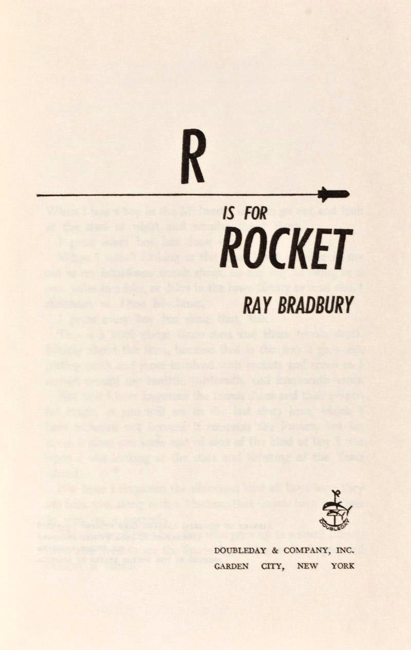R is for Rocket - SIGNED