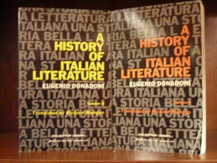 A History of Italian Literature (Paperback)