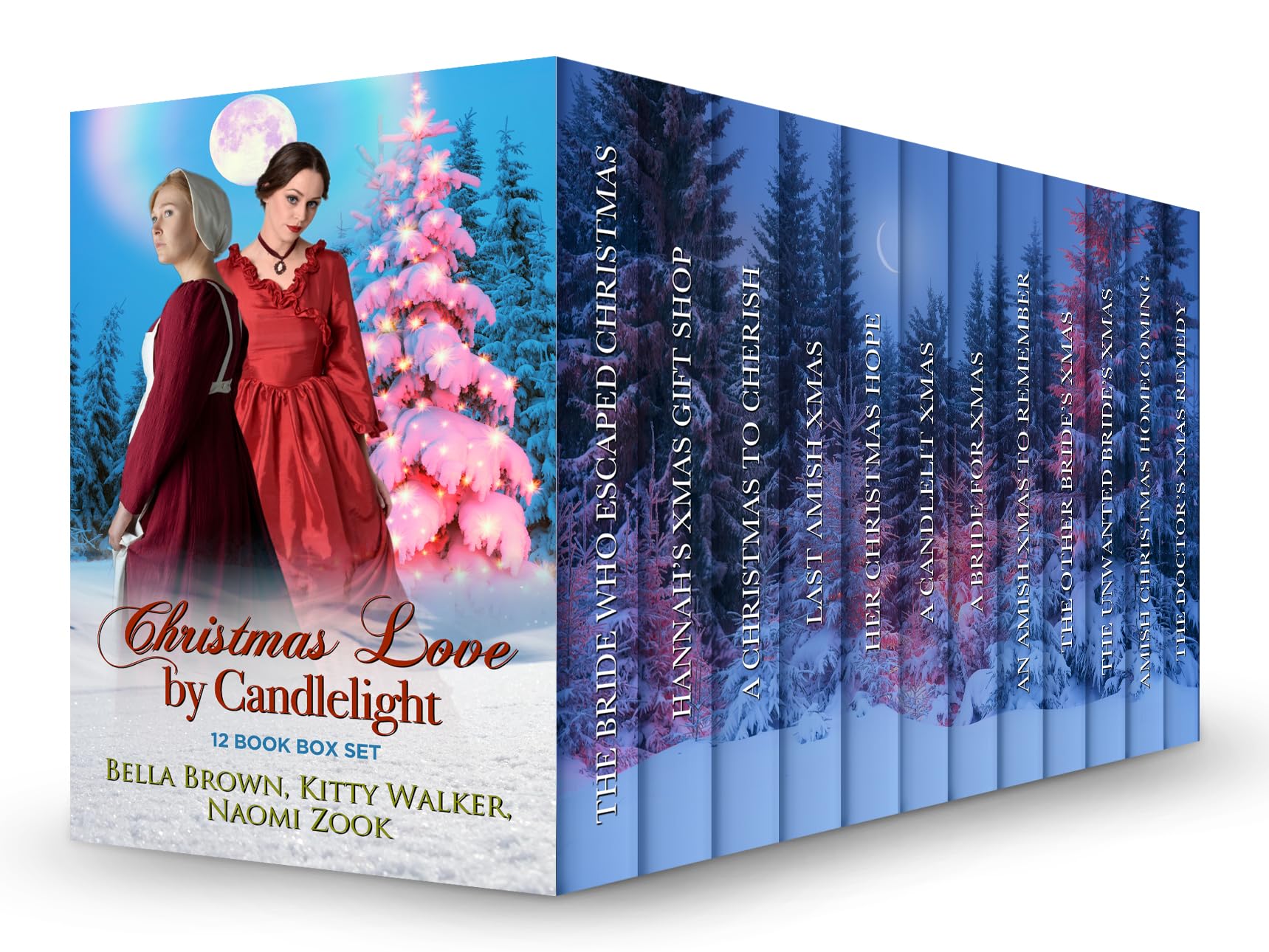 Christmas Love by Candlelight ~ 12-book box set (Kindle Edition)