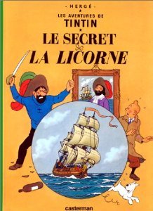 Les Aventures de Tintin:Le Secret de La Licorne (French Edition of The Secret of the Unicorn) [Hardcover] [/div] French Ed. Herge