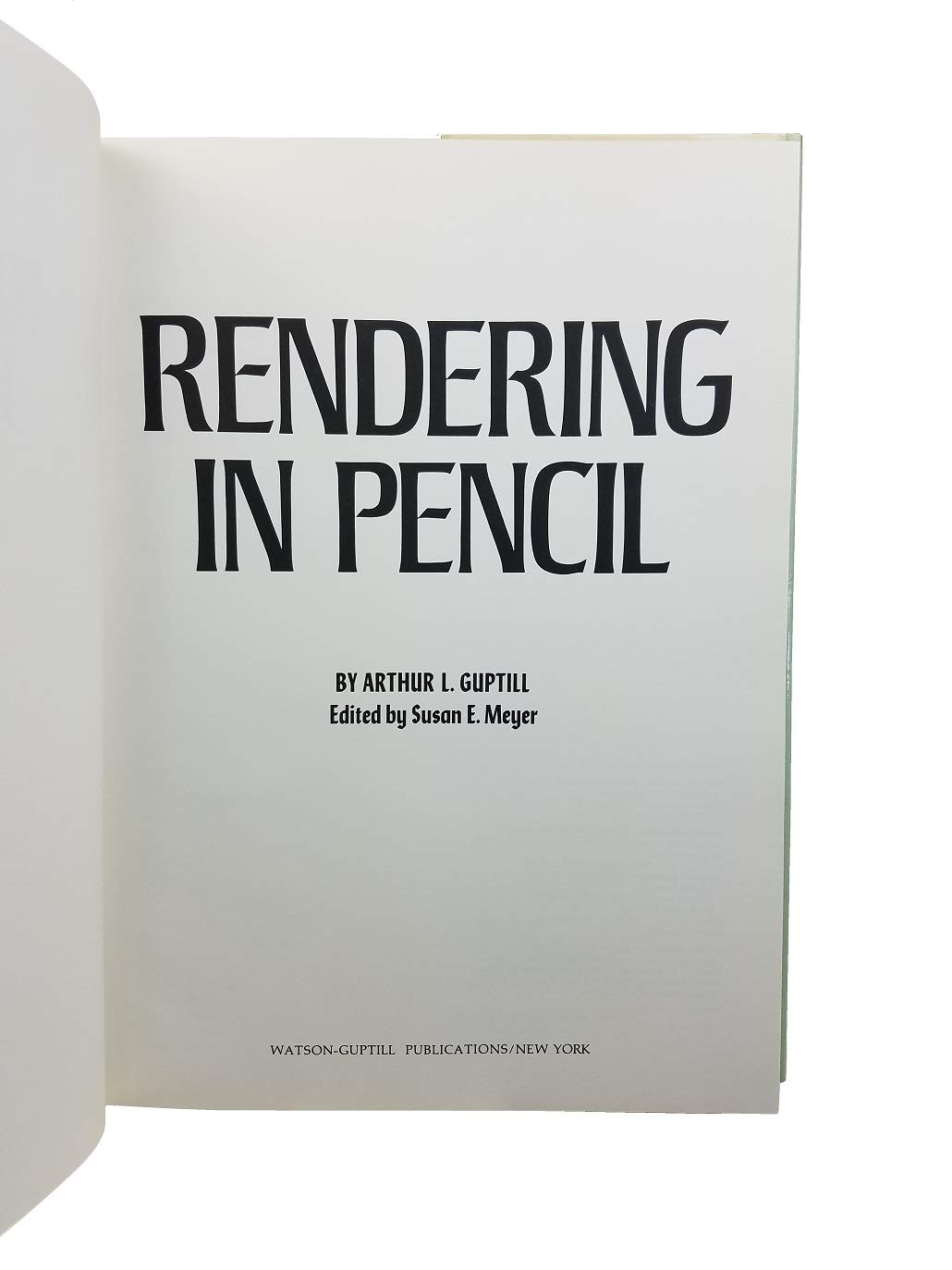 Rendering in Pencil (Hardcover)