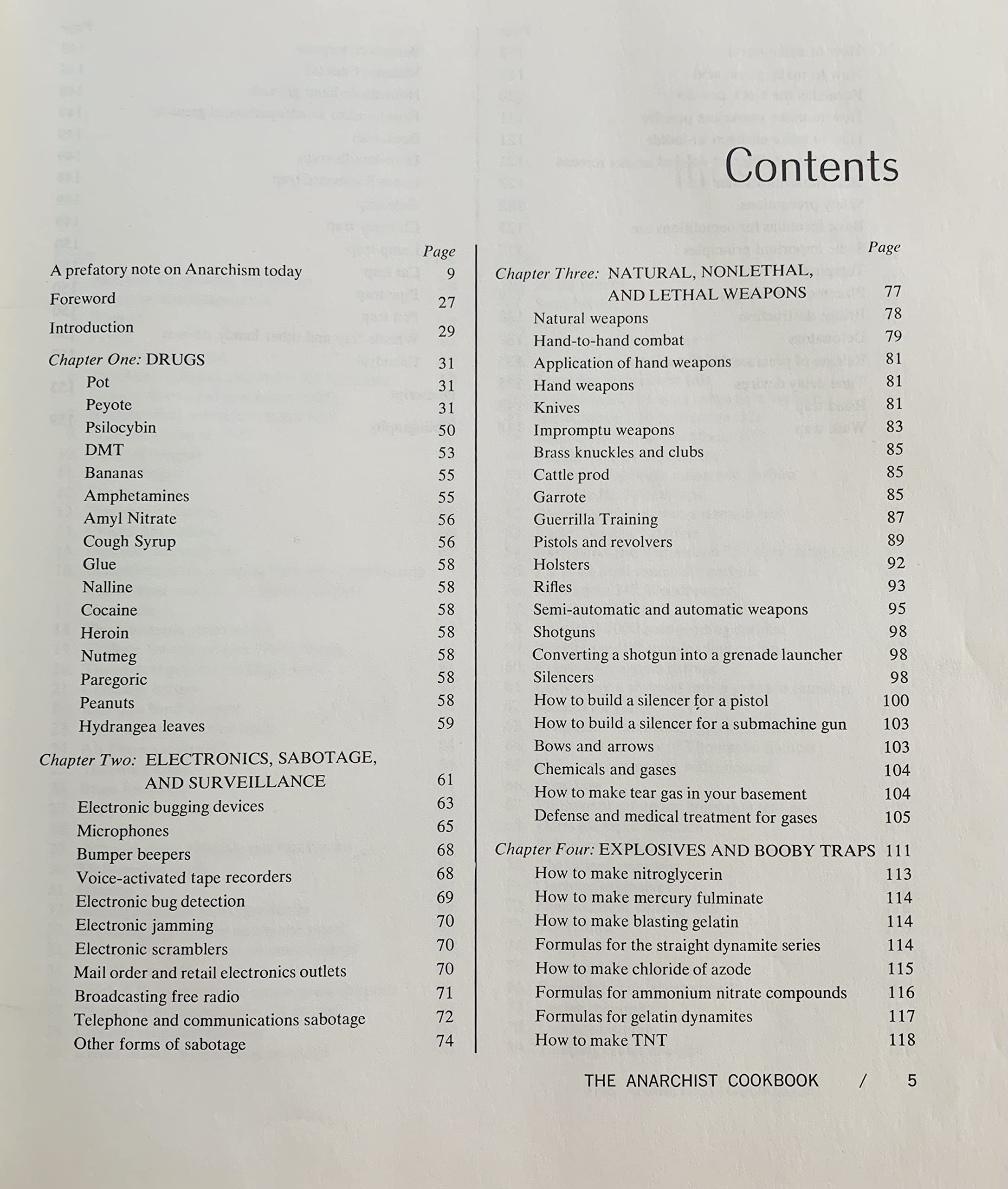 The Anarchist Cookbook
