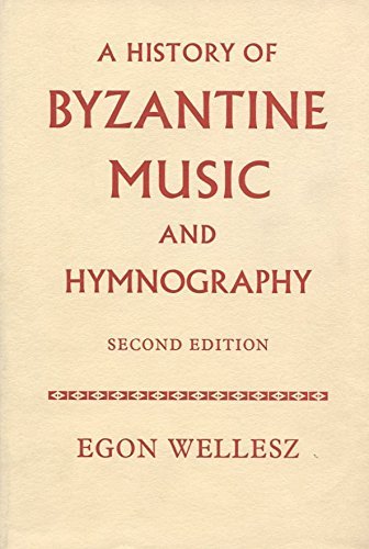 History of Byzantine Music and Hymnography (Hardcover)