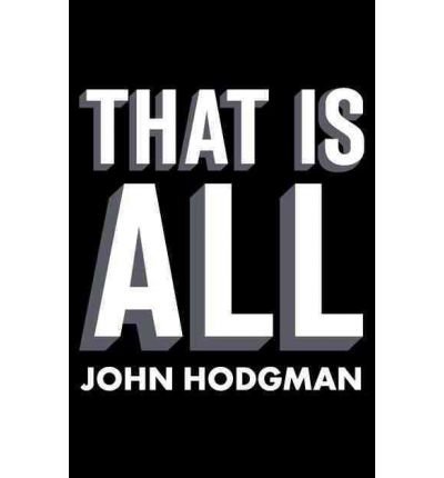 That Is All (Paperback) - Common