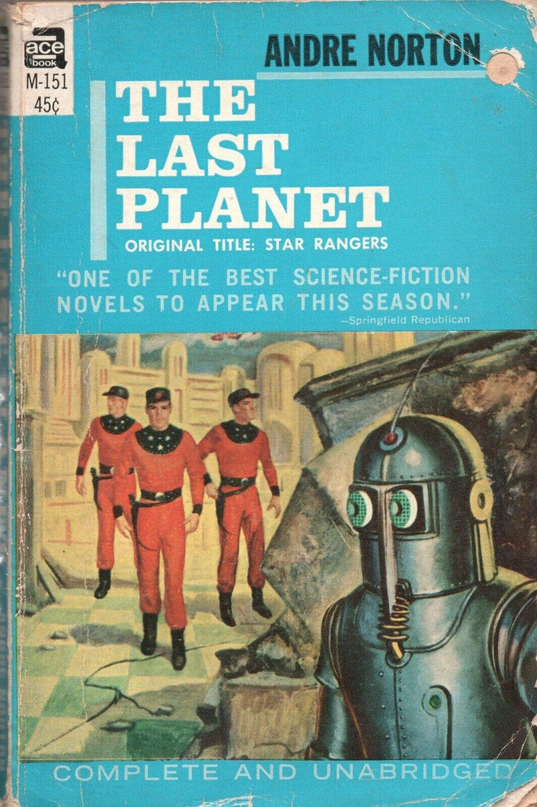 The Last Planet PAPERBACK [Hardcover] Andre Norton