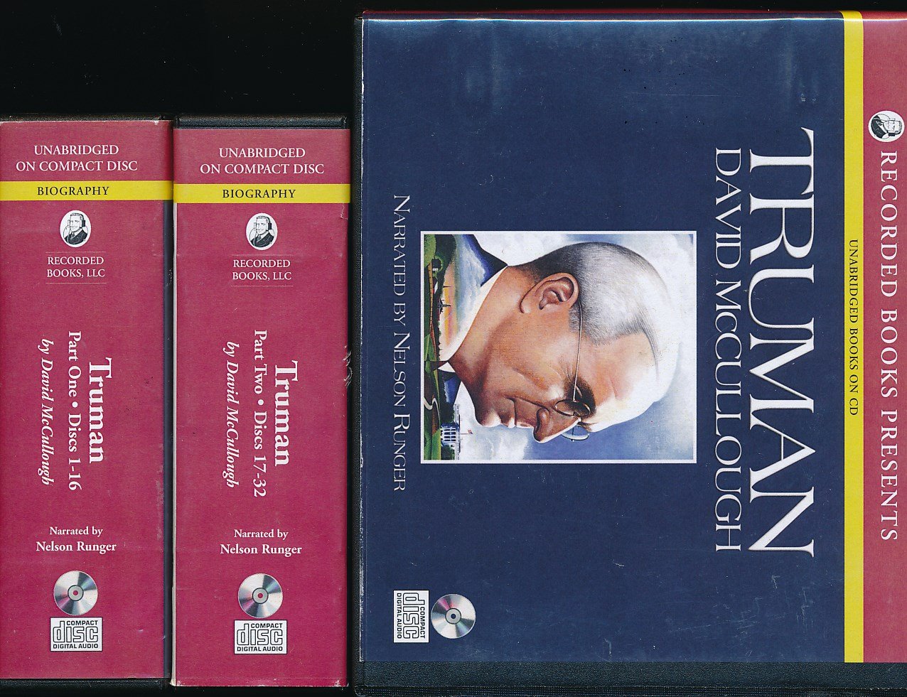 Truman by David McCullough Unabridged CD Audiobook 47 CDs