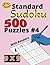Standard Sudoku 500 Puzzles #4