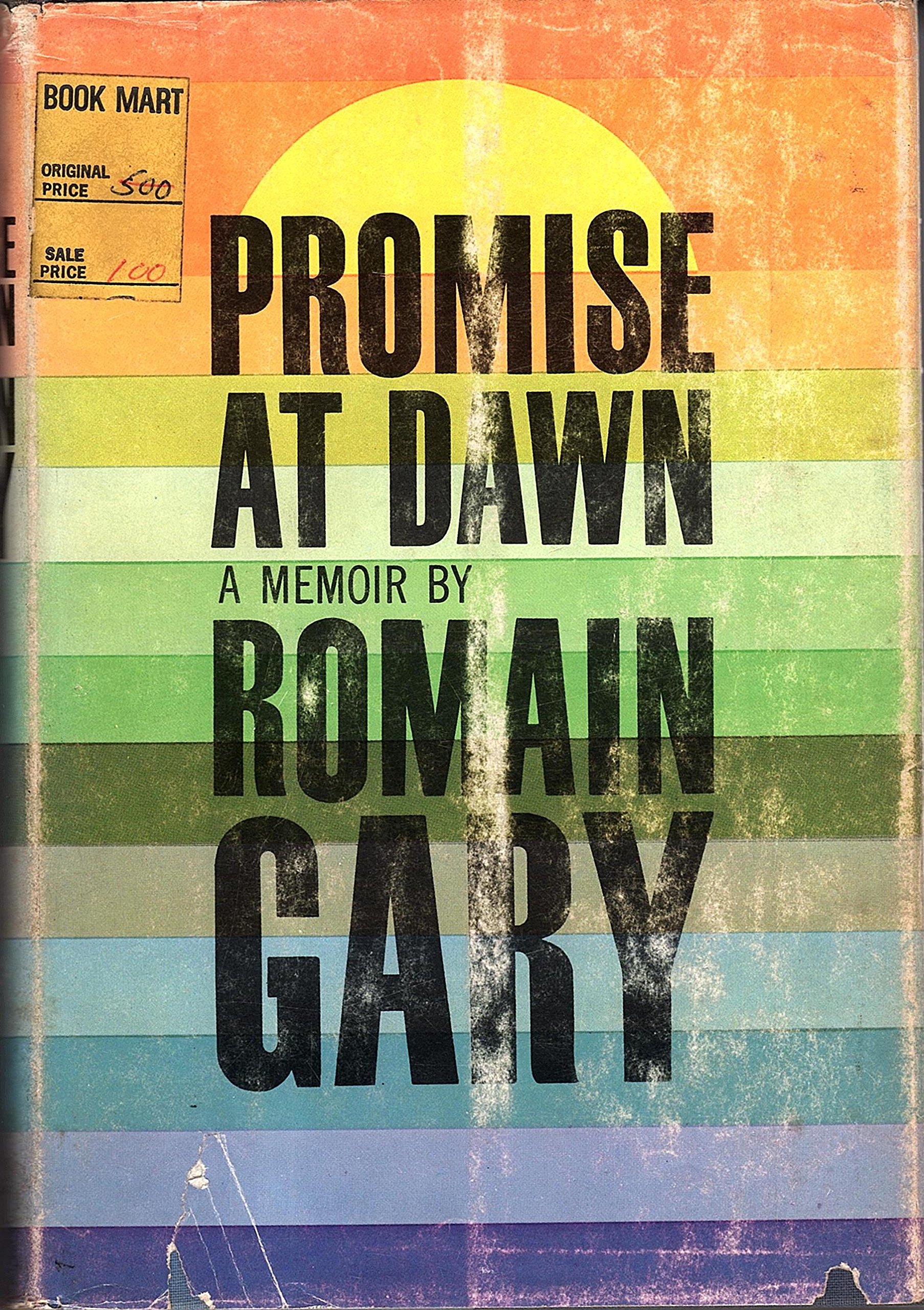 Promise at Dawn, A Memoir by Romain Gary 1961