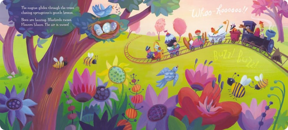 The Goodnight Train Easter: A Soothing Adventure to Bedtime on the Goodnight Train (Board Book)