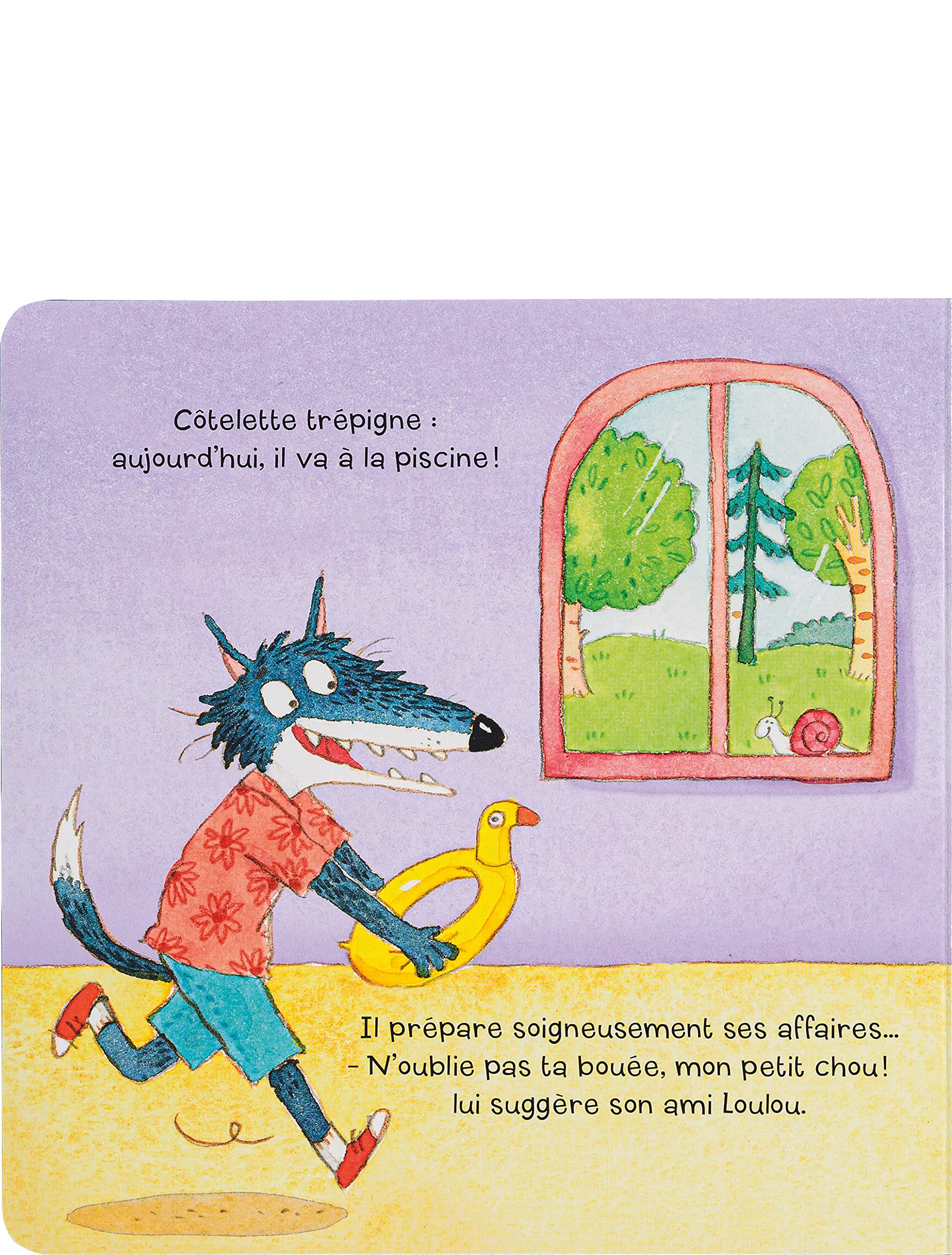 Plouf dans l'eau ! (Hardcover)