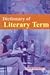 Dictionary of Literary Term