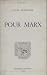 Pour Marx