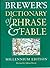 Brewer's Dictionary of Phrase and Fable 16th (sixteenth) New of Edition by Adrian, Room published by Chambers Harrap (2001)