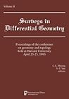 Surveys in Differential Geometry, Vol. 2: Proceedings of the conference on geometry and topology held at Harvard University, April 23-25, 1993