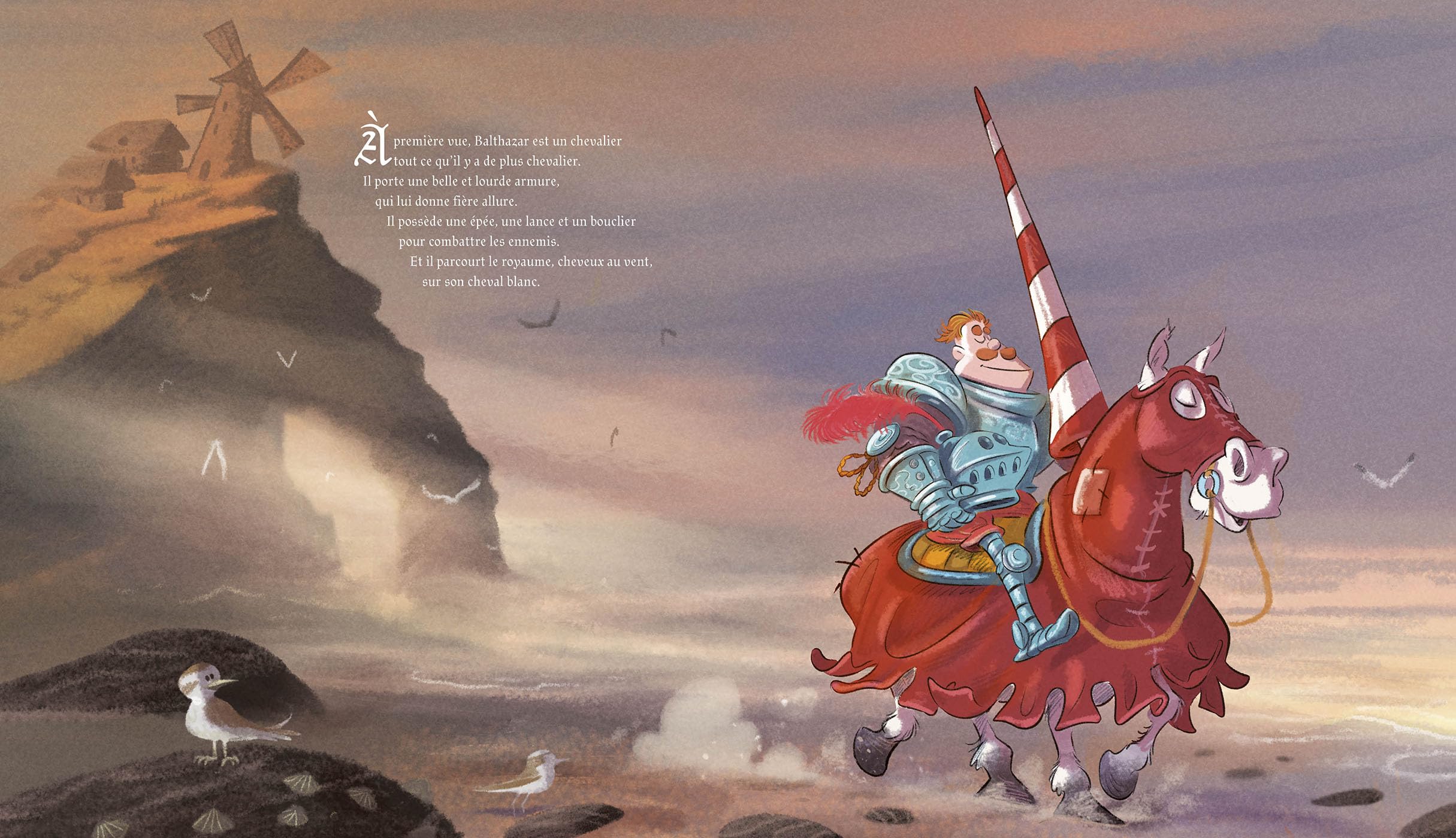Balthazar, le chevalier hyper trouillard (Paperback)