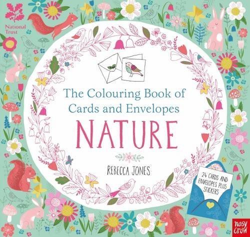 The National Trust: Colouring Book of Cards and Envelopes: Nature by Rebecca Jones (2016-02-14)
