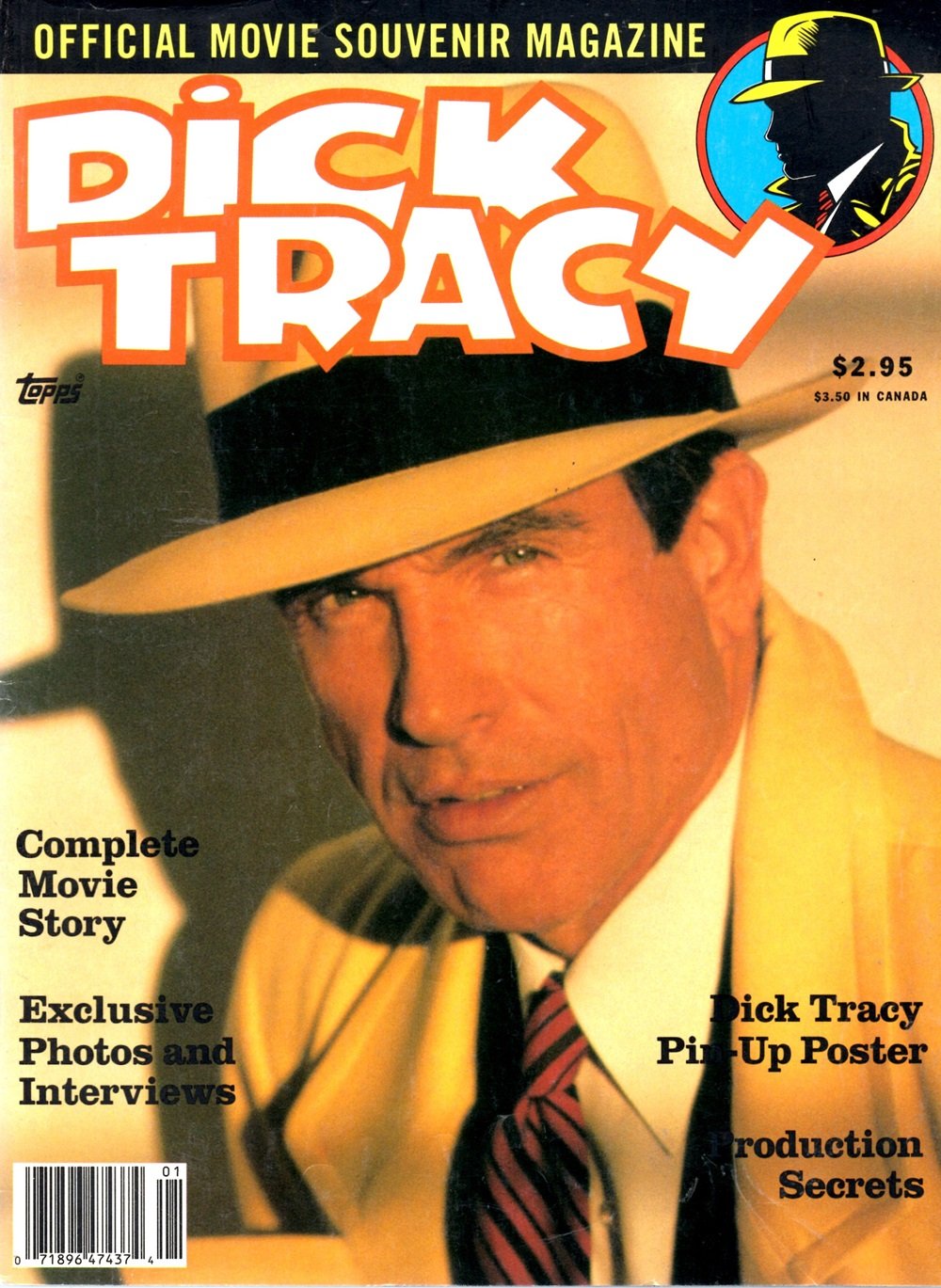 Dick Tracy Official Movie Souvenir Magazine (Paperback)