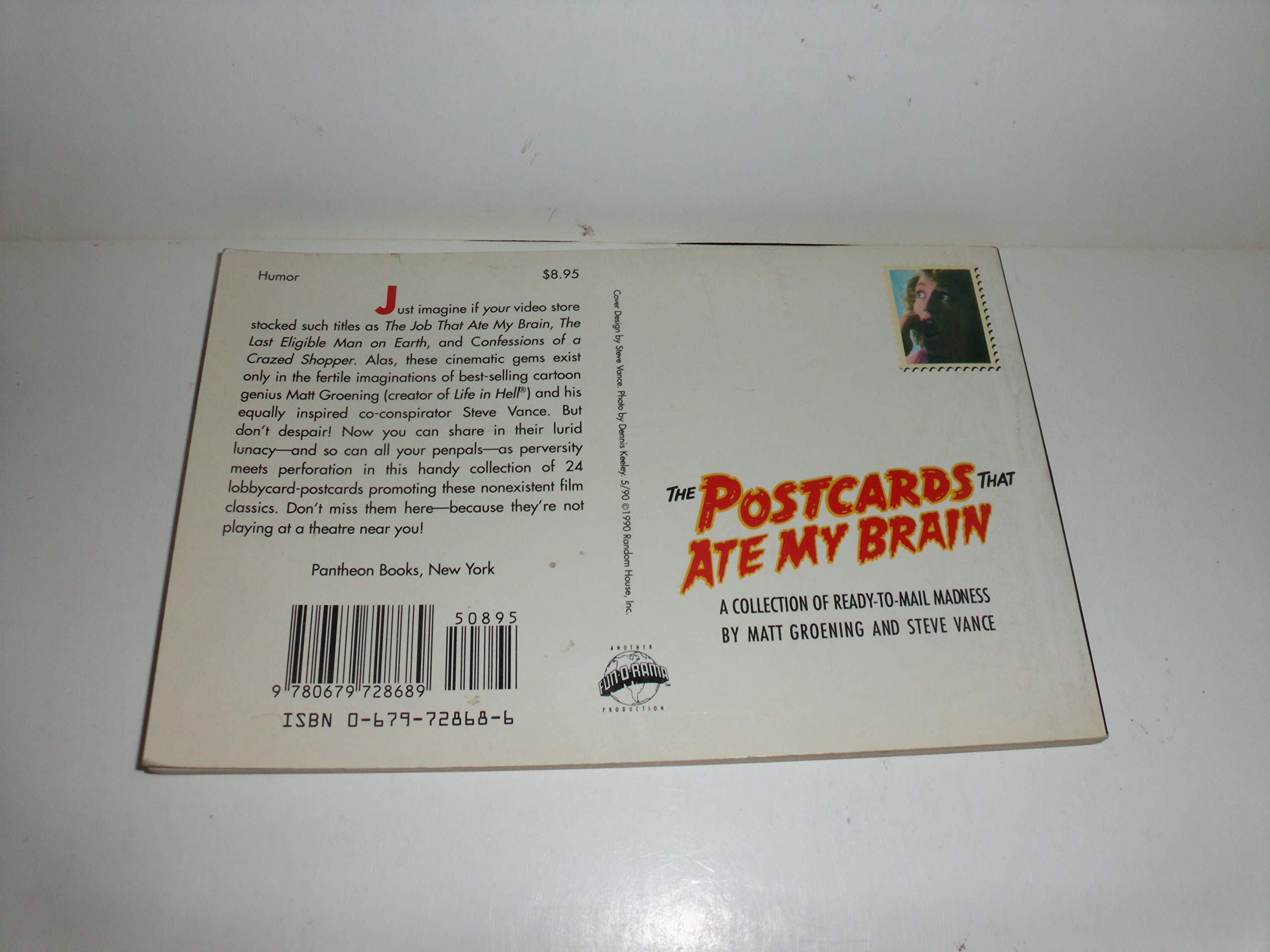 The Postcards That Ate My Brain: A Collection of Ready-to-Mail Madness (Paperback)