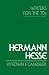 Hermann Hesse: Writers for the Seventies by Edwin F Casebeer (2014-03-31)