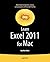 Learn Excel 2011 for the Mac by Guy Hart-Davis (Mar 31 2011)