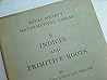 Royal Society Mathematical Tables: Volume 9, Indices and Primitive Roots