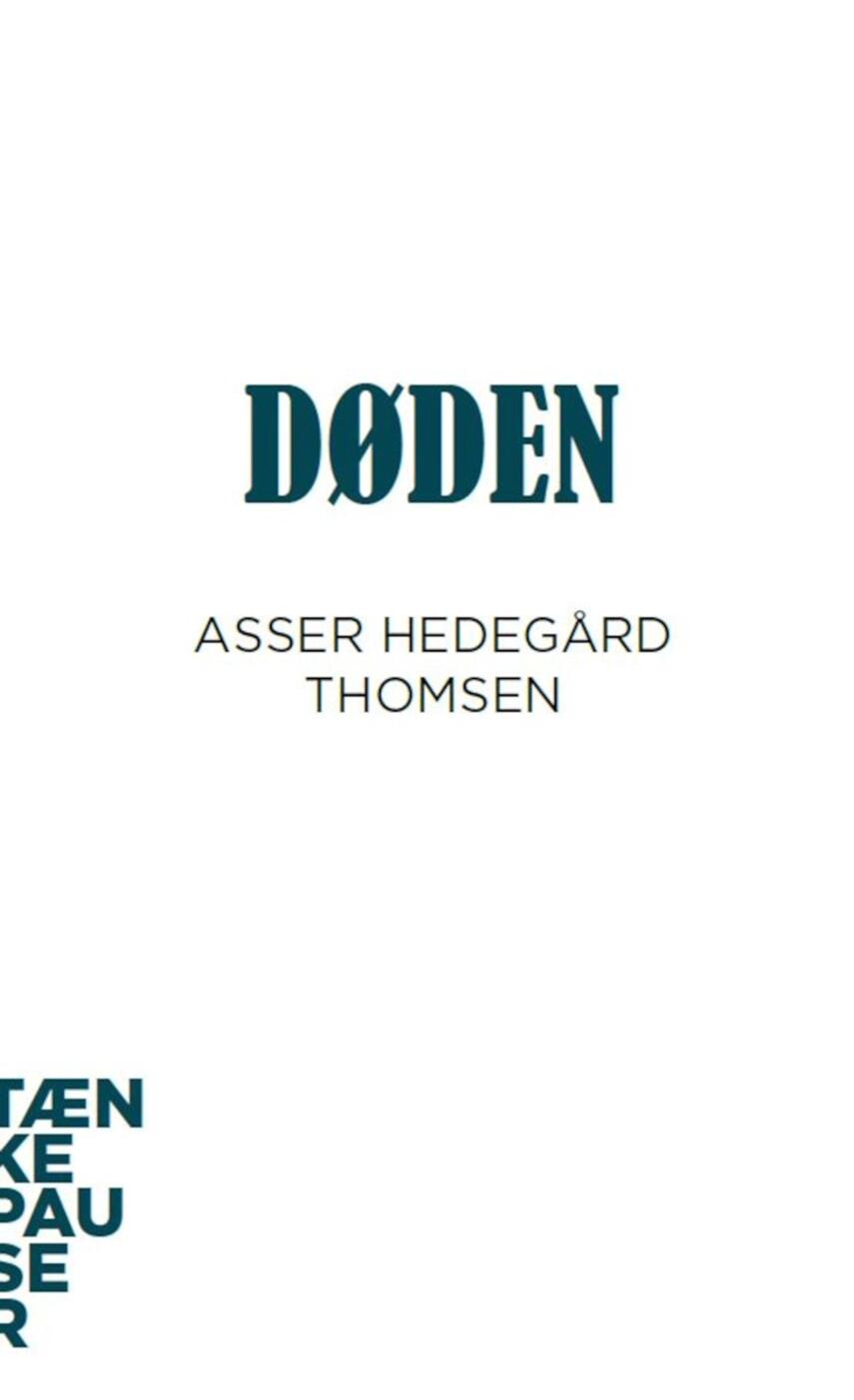 Døden (Tænkepauser, #112)