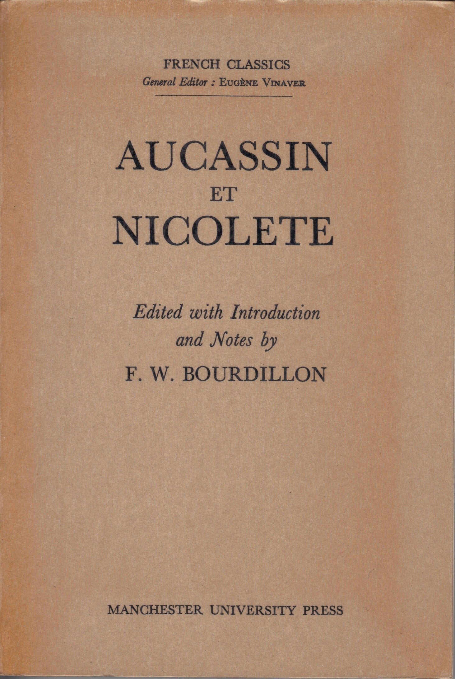 Aucassin et Nicolete;